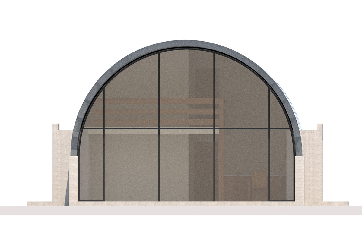 Clever Moderns Quonset Hut House Preliminary Design 03