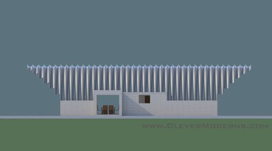 Clever Moderns Quonset Hut House Preliminary Design