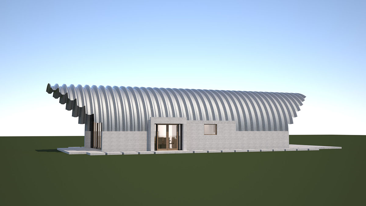 Clever Moderns Quonset Hut House Preliminary Design 05