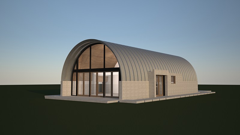 Clever Moderns Quonset House Study