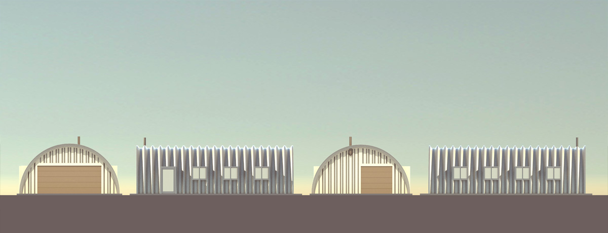Clever Moderns Quonset House Study