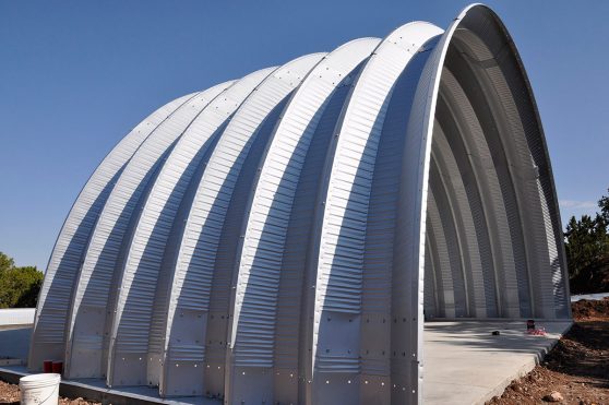 Clever Moderns Quonset Hut construction BuildTheQuompound