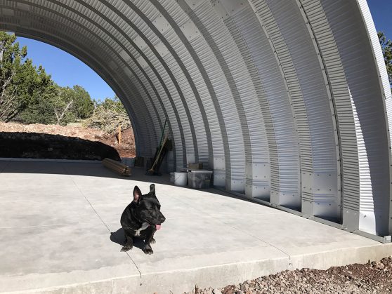 Clever Moderns Quonset Hut Construction