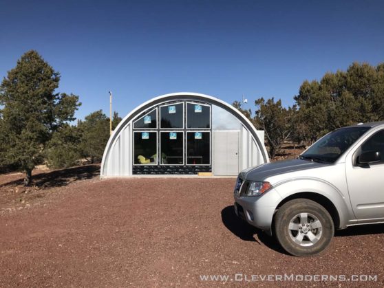 Clever Moderns Quonset Hut House Construction 