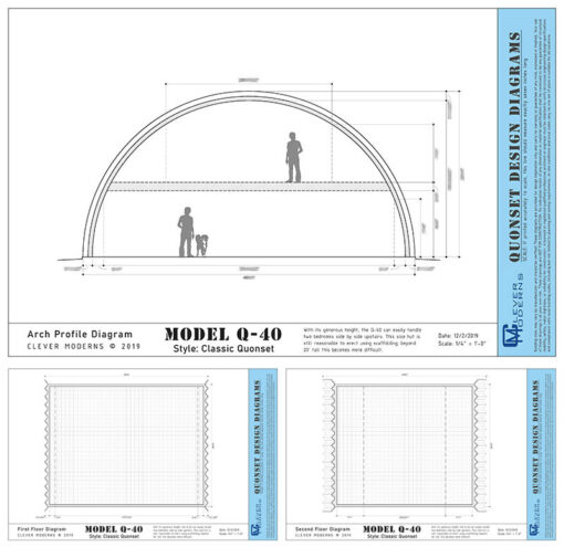 Quonset Hut Design Diagrams