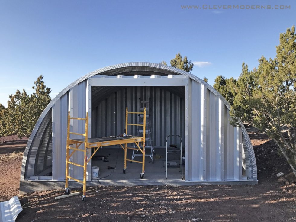 Quonset Hut 4 Q20 Storage Shed Clever Moderns