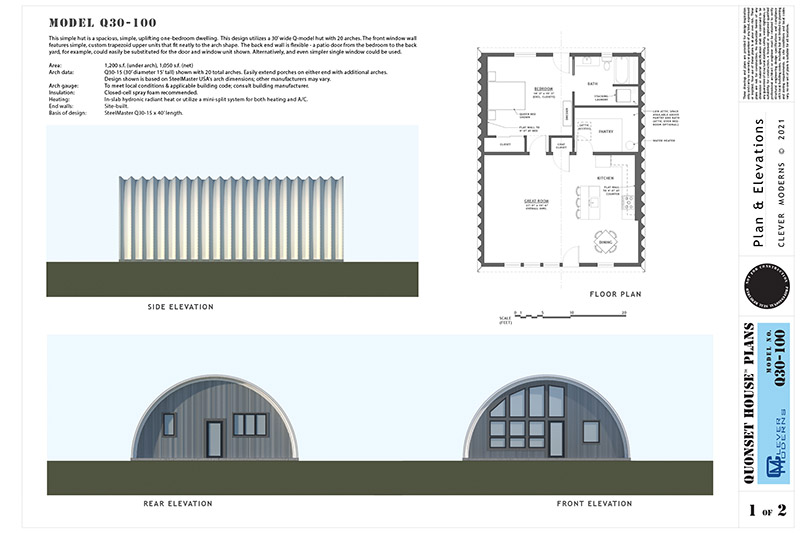 Quonset Hut Design Diagrams Clever