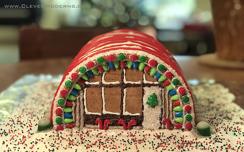 The Quonset Gingerbread Hut