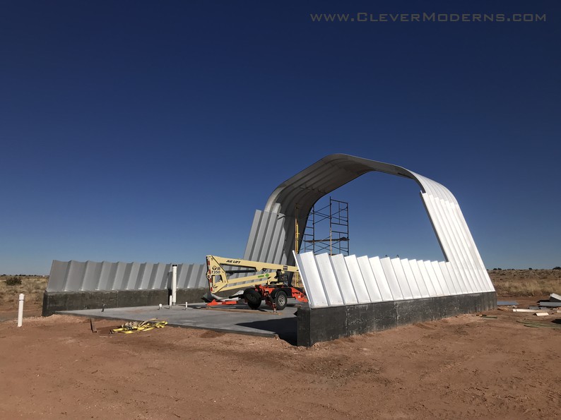 Navajo Off Grid Quonsets