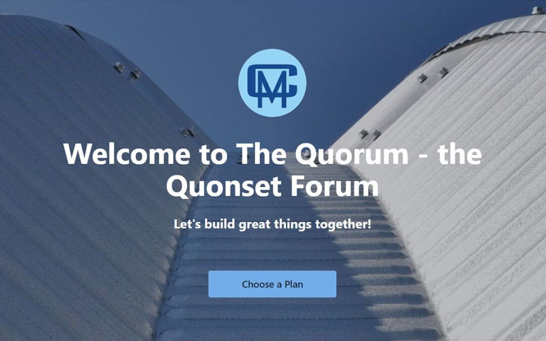 Announcing The Quorum – The Quonset Forum